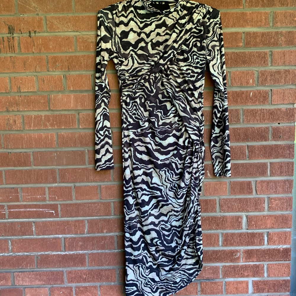 NWT💋 draped wrap dress
